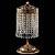 Настольная лампа декоративная Maytoni Palace DIA890-TL-02-G